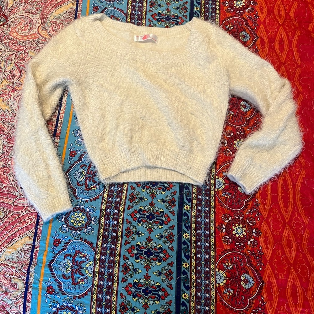 American Apparel fuzzy sweater